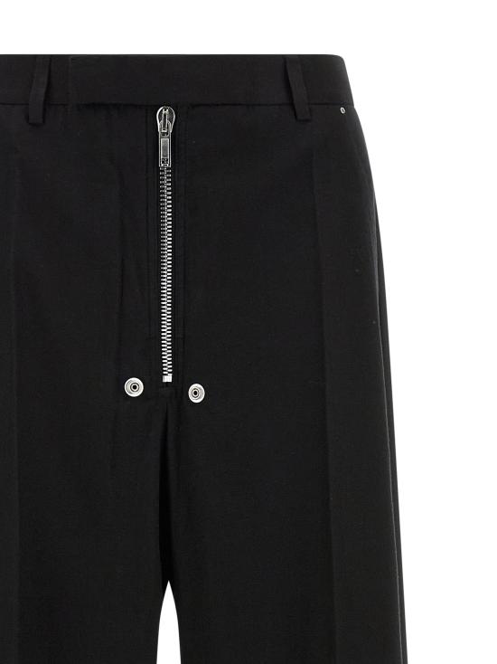 25FW 릭 오웬스 스트레이트 팬츠 RI318171BM BLACK - RICK OWENS