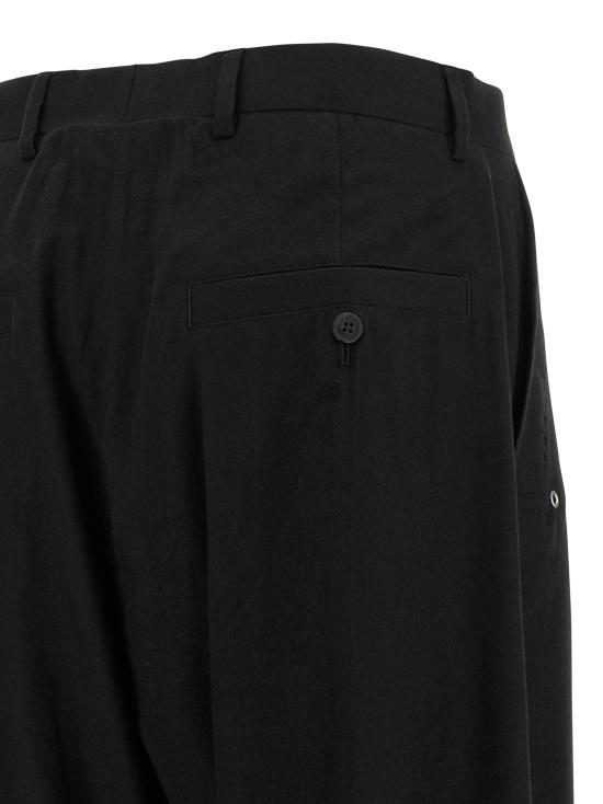 25FW 릭 오웬스 스트레이트 팬츠 RI318171BM BLACK - RICK OWENS