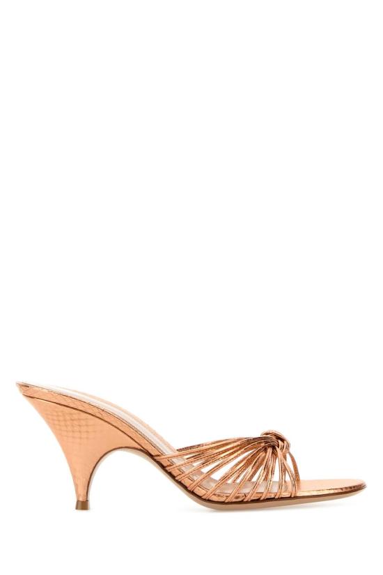 26SS 지안비토로시 샌들 G1019270RICAYE ROGO ROSE GOLD