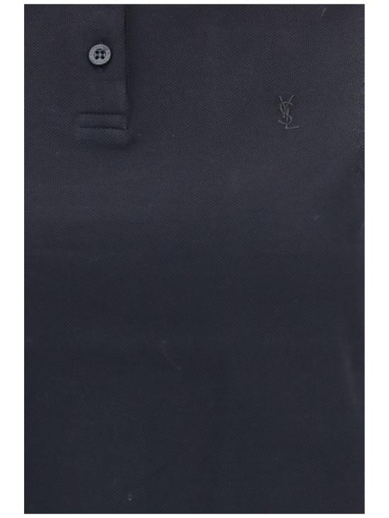 26SS 생로랑 폴로 티셔츠 862601Y37ZE 1000 NOIR - SAINT LAURENT