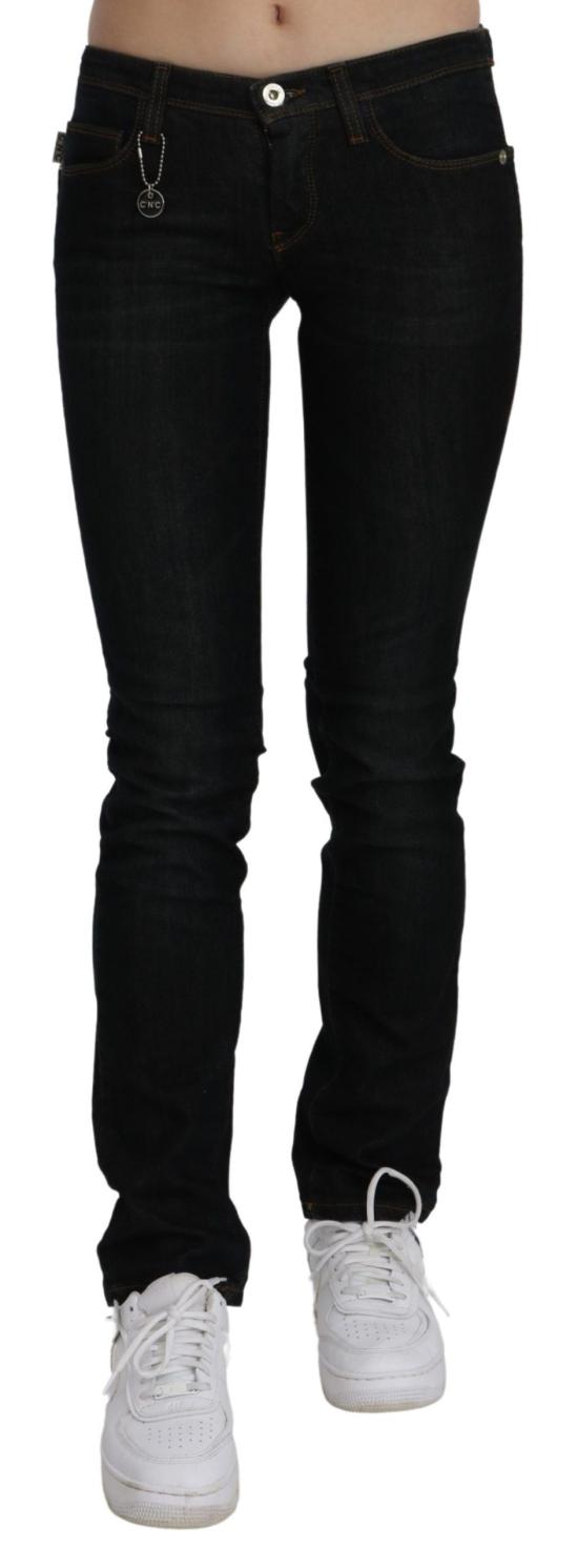  커스텀네셔널 데님 팬츠 PAN70658 BLACK