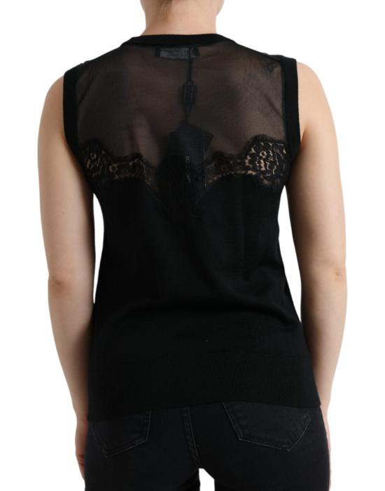  돌체앤가바나 민소매 티셔츠 TSH84299 BLACK - DOLCE & GABBANA