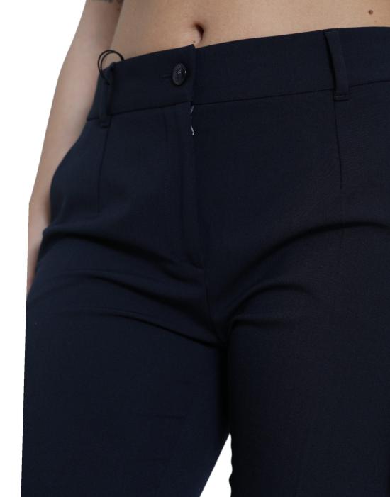  돌체앤가바나 스트레이트 팬츠 PAN74977 BLACK - DOLCE & GABBANA