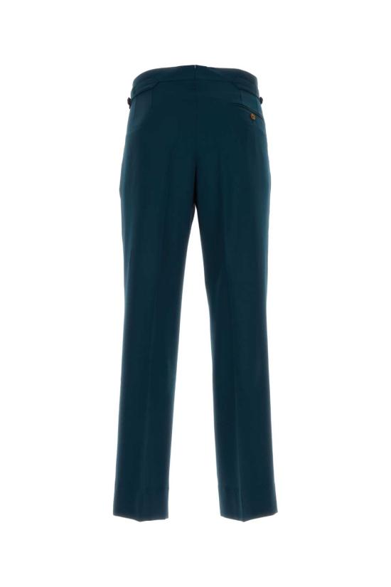  비비안웨스트우드 테일러드 스트레이트 팬츠 2F01000RW00FJLR K411 BLUE - VIVIENNE WESTWOOD