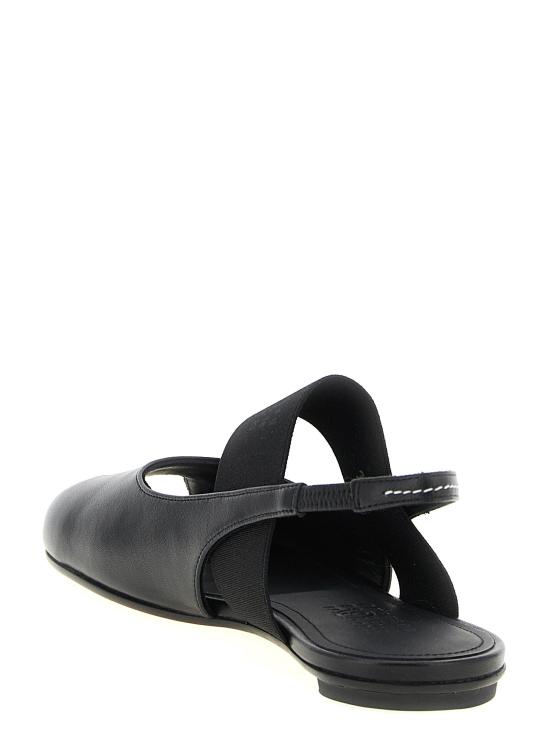 26SS MM6 메종마르지엘라 샌들 MM325624BM BLACK - MM6 MAISON MARGIELA