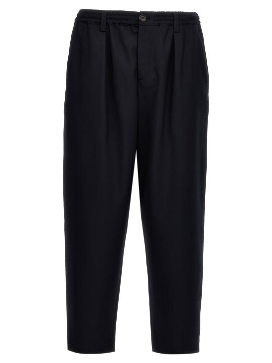  마르니 스트레이트 팬츠 MA284948BM BLACK