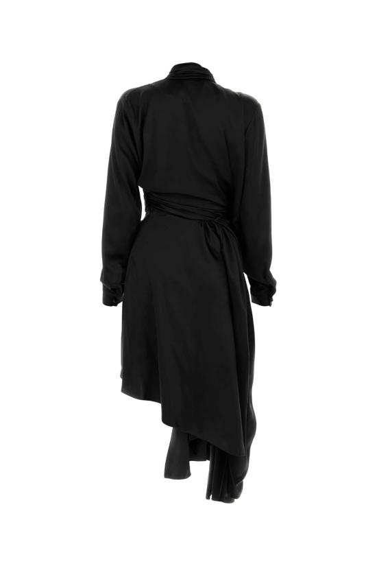  발렌시아가 원피스 809063TKN01 1000 BLACK - BALENCIAGA