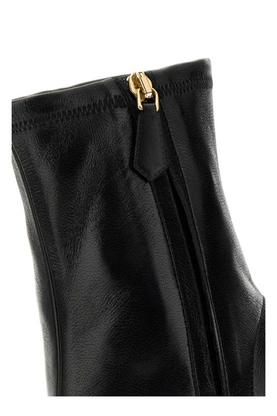 26FW 프라다 스트레치 나파 가죽 앵클 부츠 1T546OF085L68 F0002 BLACK - PRADA