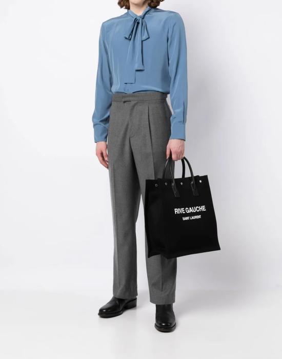 26SS 생로랑 리브 고쉬 토트백 632539FAAVR1070 BLACK - SAINT LAURENT