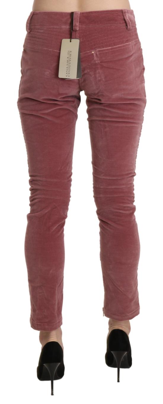  에르마노 설비노 스트레이트 팬츠 PAN71146 BURGUNDY - ERMANNO SCERVINO