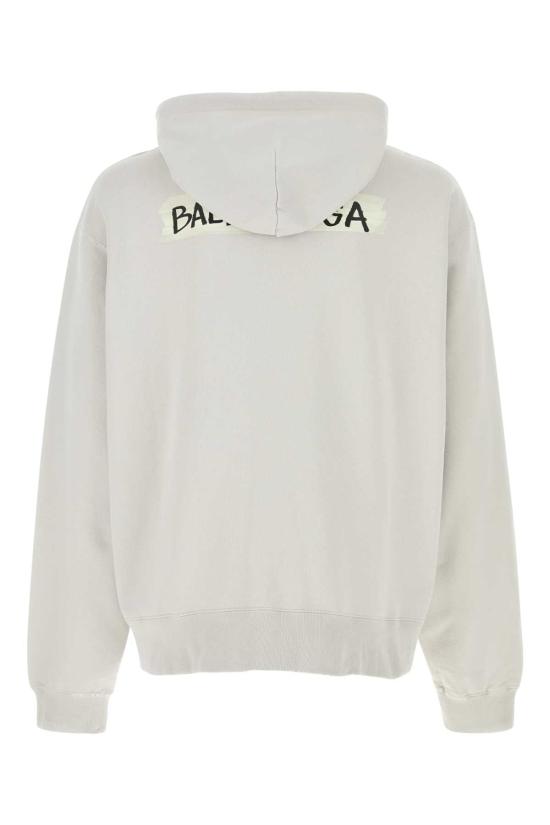 26SS 발렌시아가 마스킹 테이프 오버사이즈 집업 후디 850338TTVL7 9012 WHITE - BALENCIAGA