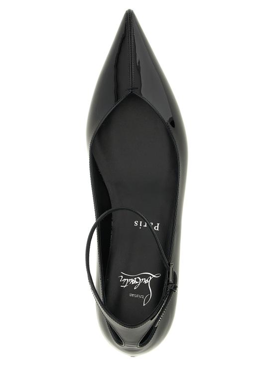 26SS 크리스챤 루부탱 플랫 슈즈 CH327276BM BLACK - CHRISTIAN LOUBOUTIN