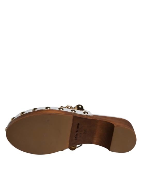  돌체앤가바나 뮬/슬리퍼 LA12502 WHITE - DOLCE & GABBANA