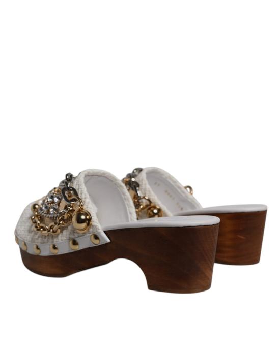 돌체앤가바나 뮬/슬리퍼 LA12502 WHITE - DOLCE & GABBANA