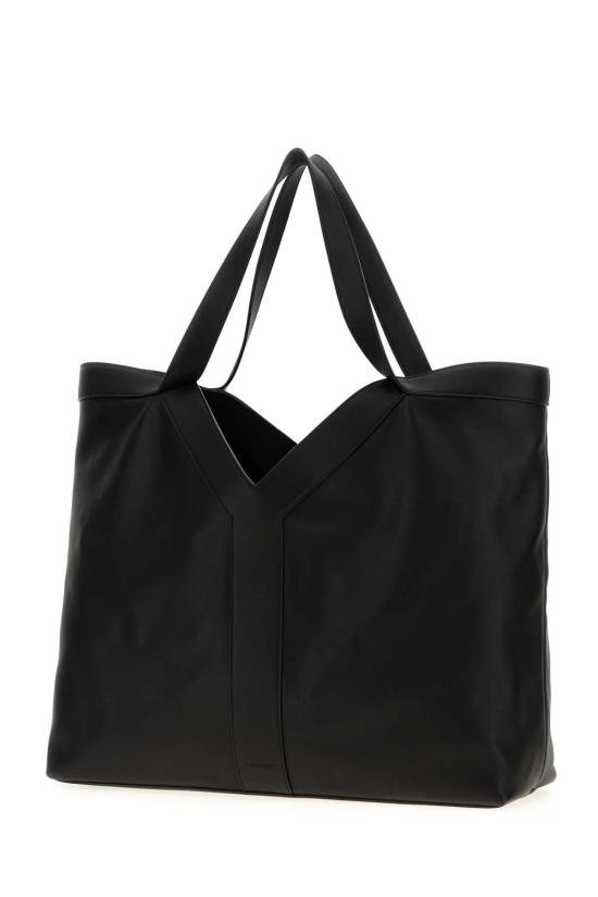 26FW 생로랑 Y 토트 그레인드 레더 820672AAEIF 1000 BLACK - SAINT LAURENT