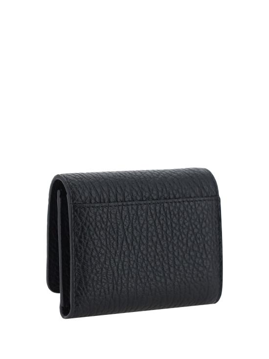 26FW 마르지엘라 지퍼 컴팩트 트라이폴드 지갑 SA3UI0010P4455 T8013 BLACK - MAISON MARGIELA