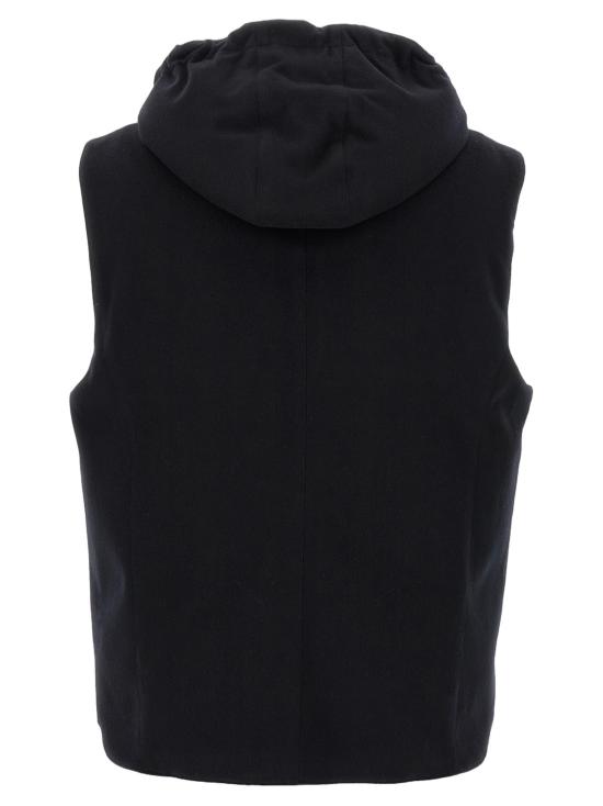 26FW 브루넬로 쿠치넬리 베스트 BR314700BM BLACK - BRUNELLO CUCINELLI