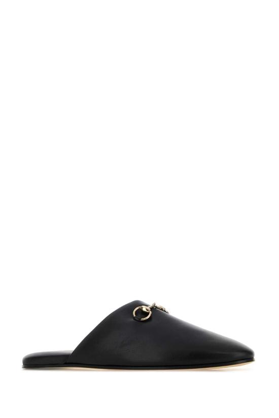  구찌 홀스빗 뮬 849565AAEA4 1000 BLACK - GUCCI