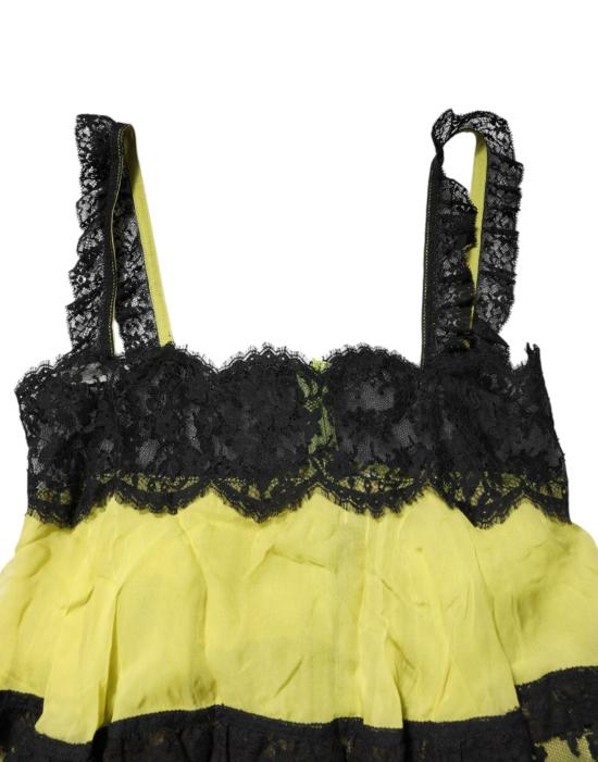  돌체앤가바나 바디수트 티셔츠 DR81835 YELLOW - DOLCE & GABBANA