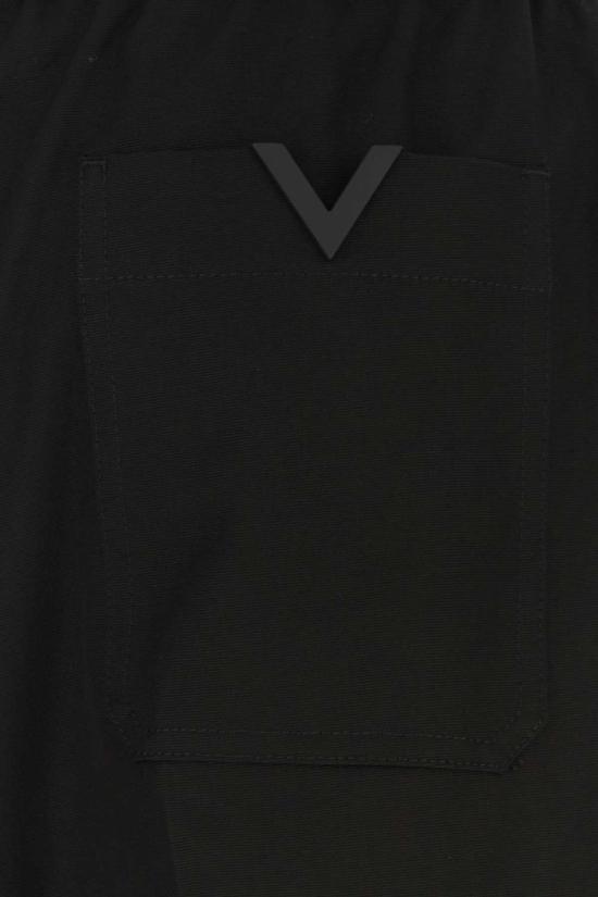  발렌티노 가라바니 스트레이트 팬츠 4V3RB0Q89UA 0NO BLACK - VALENTINO GARAVANI