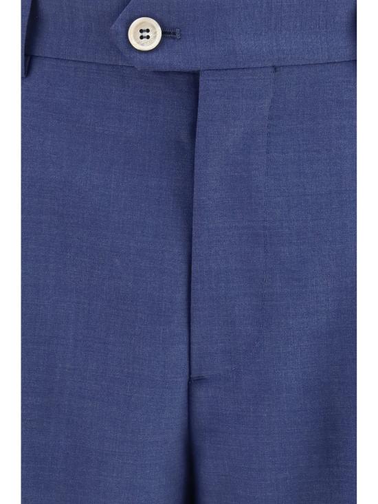 26SS 브루넬로 쿠치넬리 수트 팬츠 M032PLDWH C394 BLUE - BRUNELLO CUCINELLI