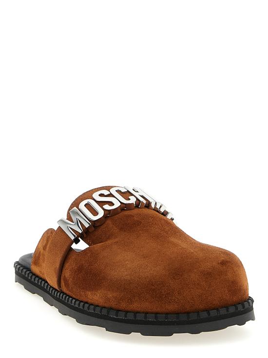 26SS 모스키노 플랫 슈즈 MO329910BM BROWN - MOSCHINO