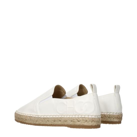  지미추 플랫 슈즈 JI15553221787913BT WHITE - JIMMY CHOO