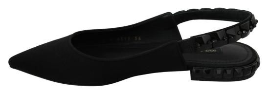  돌체앤가바나 플랫 슈즈 LA7152 BLACK - DOLCE & GABBANA