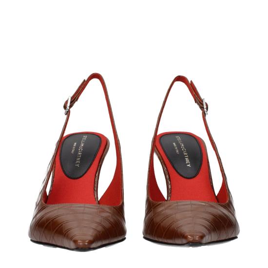  스텔라 맥카트니 힐/펌프스 ST15295606456585BT BROWN - STELLA MCCARTNEY