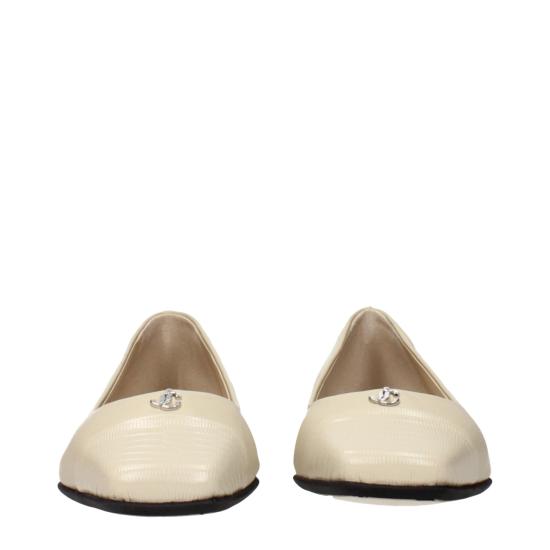  지미추 플랫 슈즈 JI15630031814921BT BEIGE - JIMMY CHOO