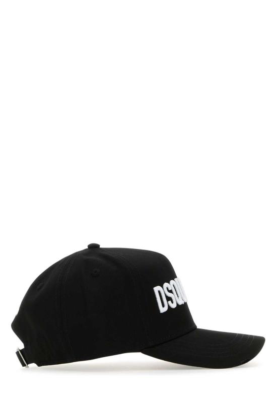 25FW 디스퀘어드2 볼캡 BCM066005C00001 M063 BLACK - DSQUARED2