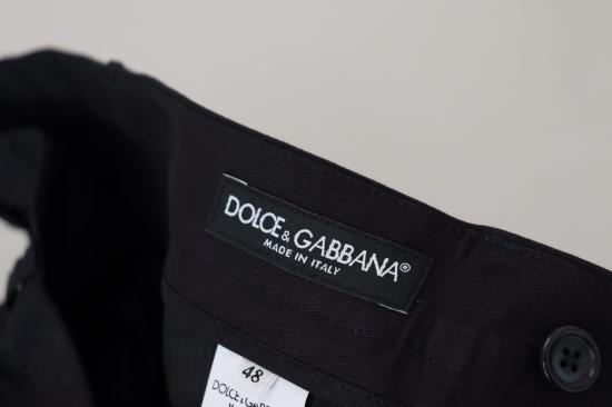  돌체앤가바나 스트레이트 팬츠 PAN73340 BLACK - DOLCE & GABBANA