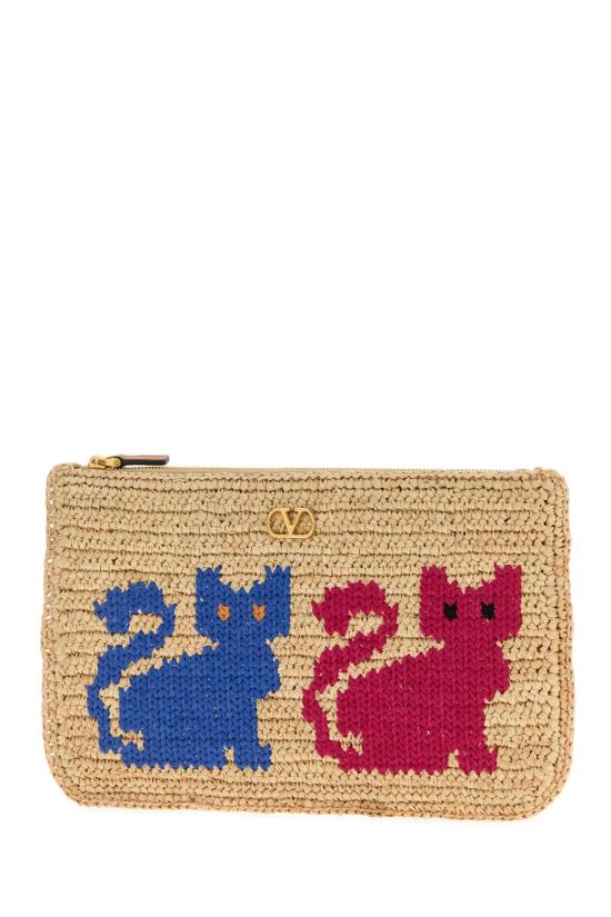 26SS 발렌티노 가라바니 클러치/파우치 8W2P0AZ4TNC R9F BEIGE - VALENTINO GARAVANI