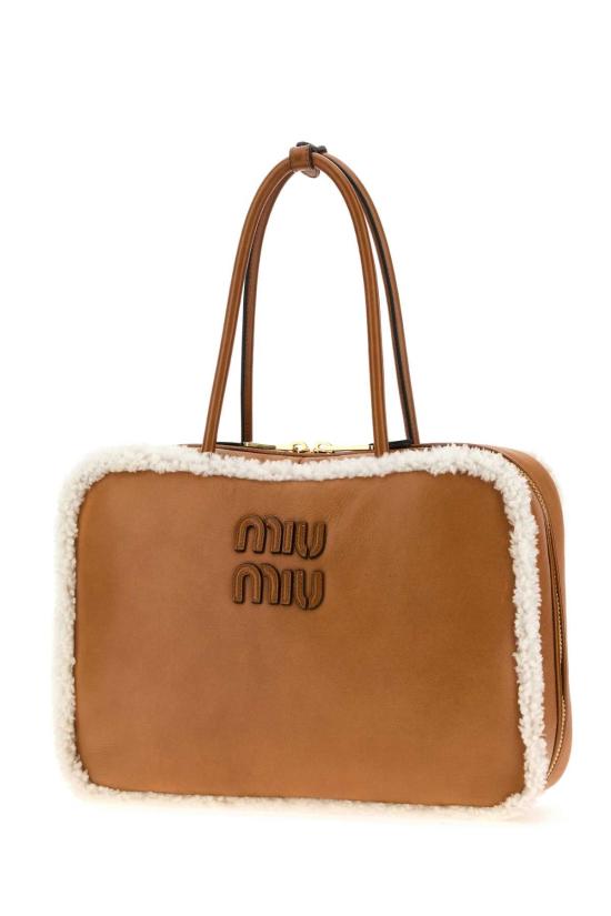 25FW 미우미우 숄더백 5BB117VMOS2CTT F036S BROWN - MIU MIU