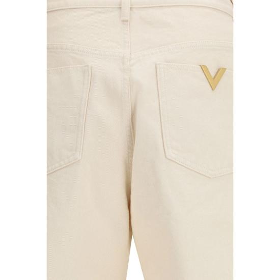 26SS 발렌티노 가라바니 스트레이트 팬츠 VA8V3DE05CB9WA03BB BEIGE - VALENTINO GARAVANI
