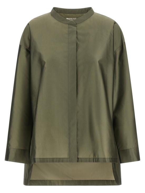 26SS 에스막스마라 블라우스 MA336124BM GREEN
