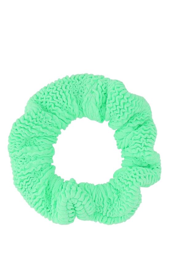  훈자 지 헤어 액세서리 SCRUNCHIE LIME GREEN