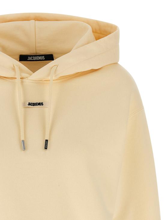 26SS 자크뮈스 후드 티셔츠 JA315400BM BEIGE - JACQUEMUS