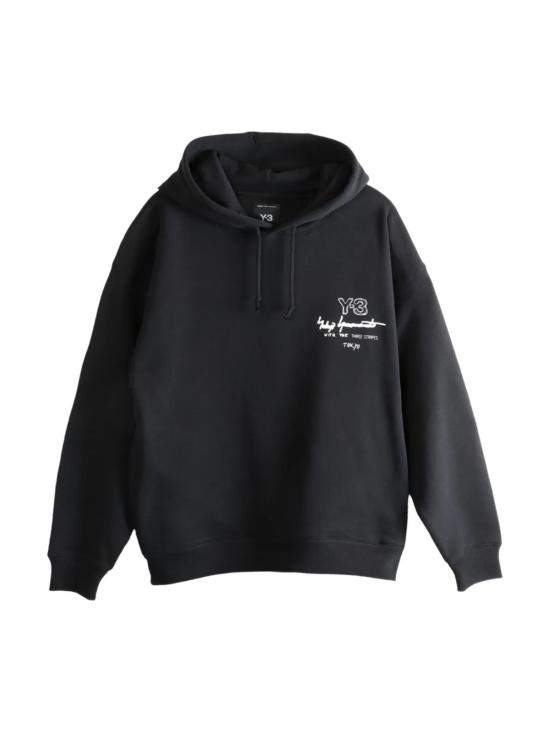 26SS 와이쓰리 후드 티셔츠 KB2604 BLACK - Y-3