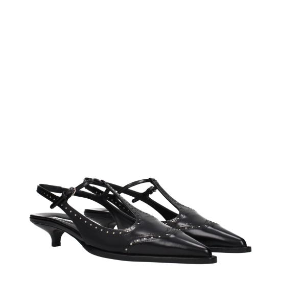  미우미우 힐/펌프스 MI15427581608201BT BLACK - MIU MIU