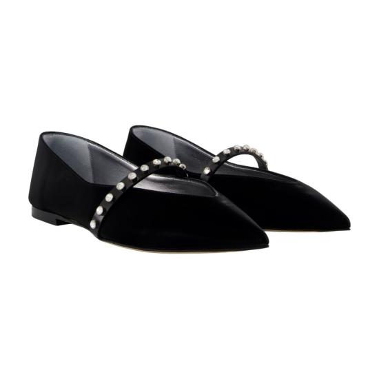 25FW 알렉산더 맥퀸 플랫 슈즈 CONFIG AMQS24001 BLACK - ALEXANDER MCQUEEN