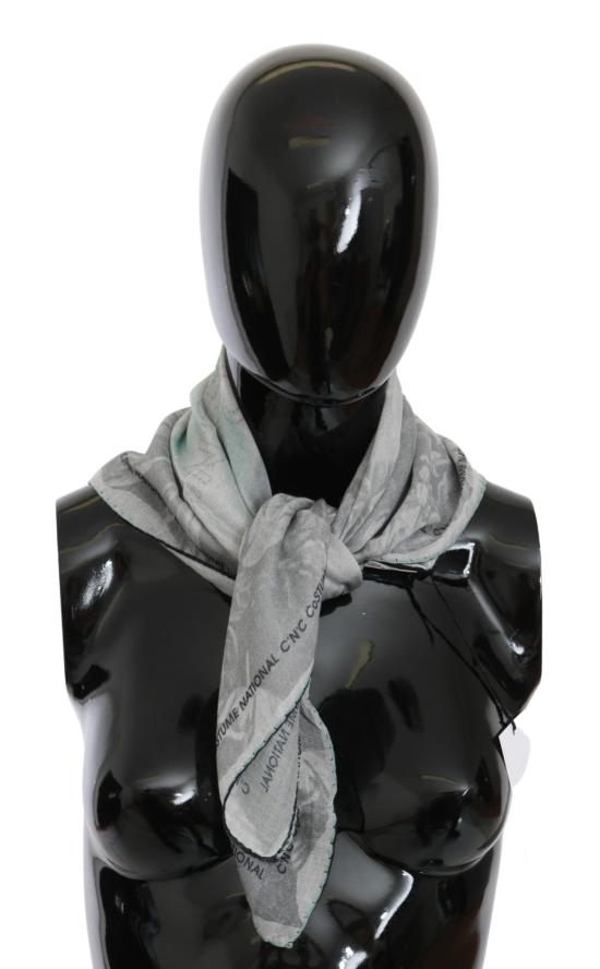  커스텀네셔널 머플러/스카프 MS1657 GRAY - COSTUME NATIONAL
