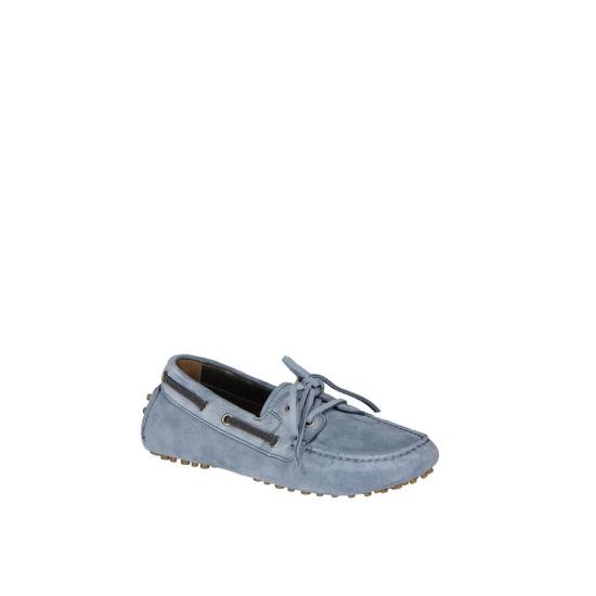  브루넬로 쿠치넬리 플랫 슈즈 BR 9198822916308 BLUE - BRUNELLO CUCINELLI