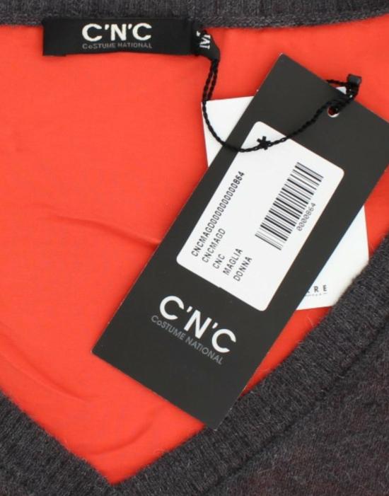  커스텀네셔널 스웨터 SIG12048 GRAY - COSTUME NATIONAL