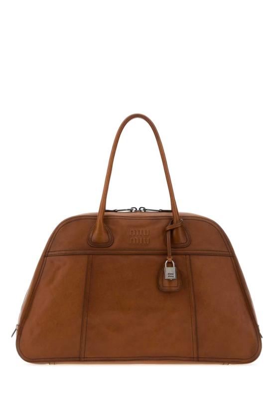 26FW 미우미우 비방 스웨이드 백 5BB1952IER F0046 BROWN