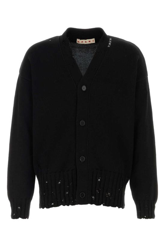 26SS 마르니 니트웨어 CDMG0136A0UFC652 00N99 BLACK