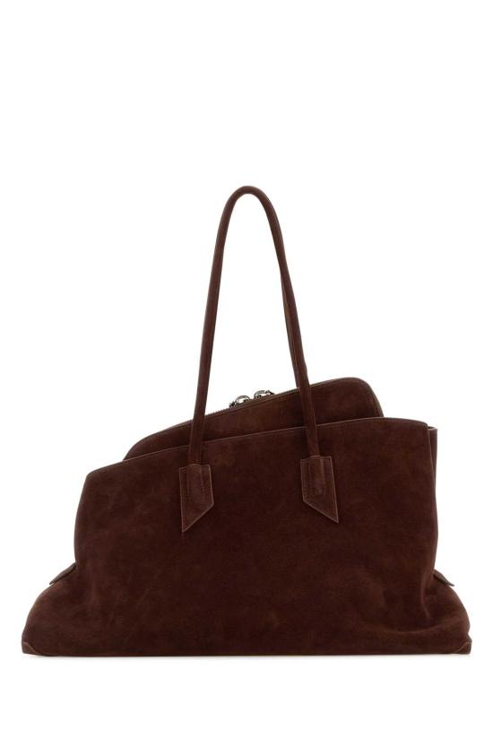  디 아티코 라 파세지아타 미디엄 탑 핸들 백 250WAH00054LBT007AA 850 BROWN - THE ATTICO