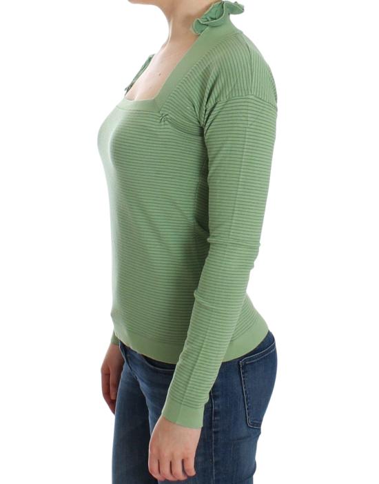  에르마노 설비노 스웨터 SIG12581 GREEN - ERMANNO SCERVINO