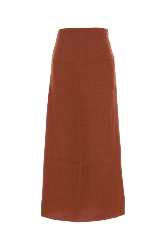 르카샤 스커트 HAIFAL HARISSA BROWN