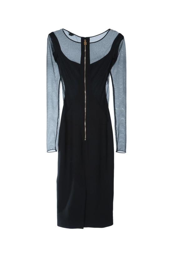 26SS 엘리자베타프랜치 원피스 AB89862E2 110 BLACK - ELISABETTA FRANCHI